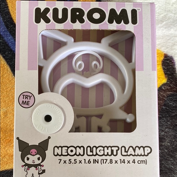 Sanrio Other - Kuromi Neon Light Lamp